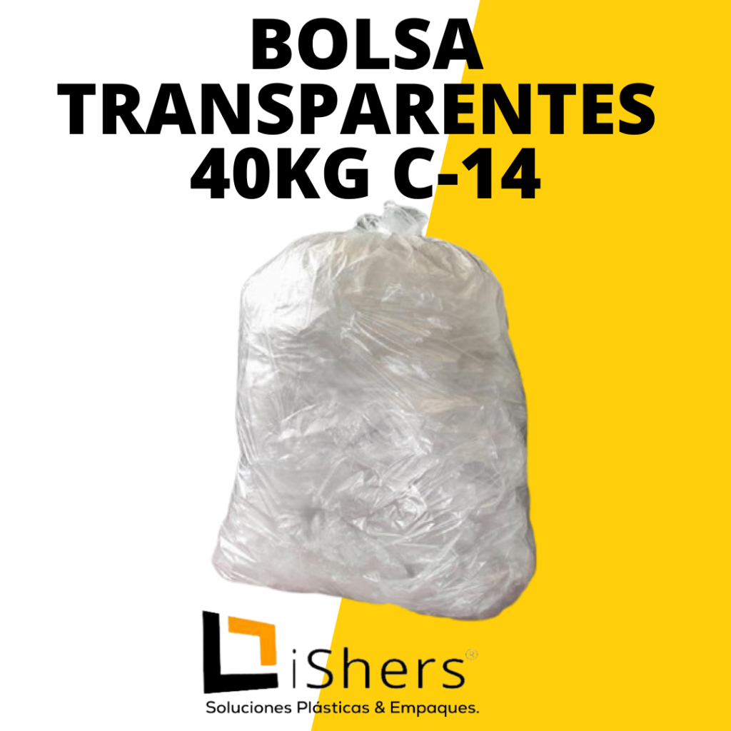 BOLSAS TRANSPARENTE 40KG C10 – IShers | Soluciones Plasticas & Empaque