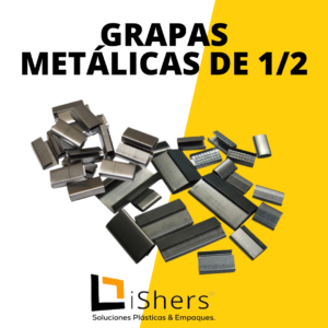 Grapas Metalicas para Flejes plásticos de 1/2