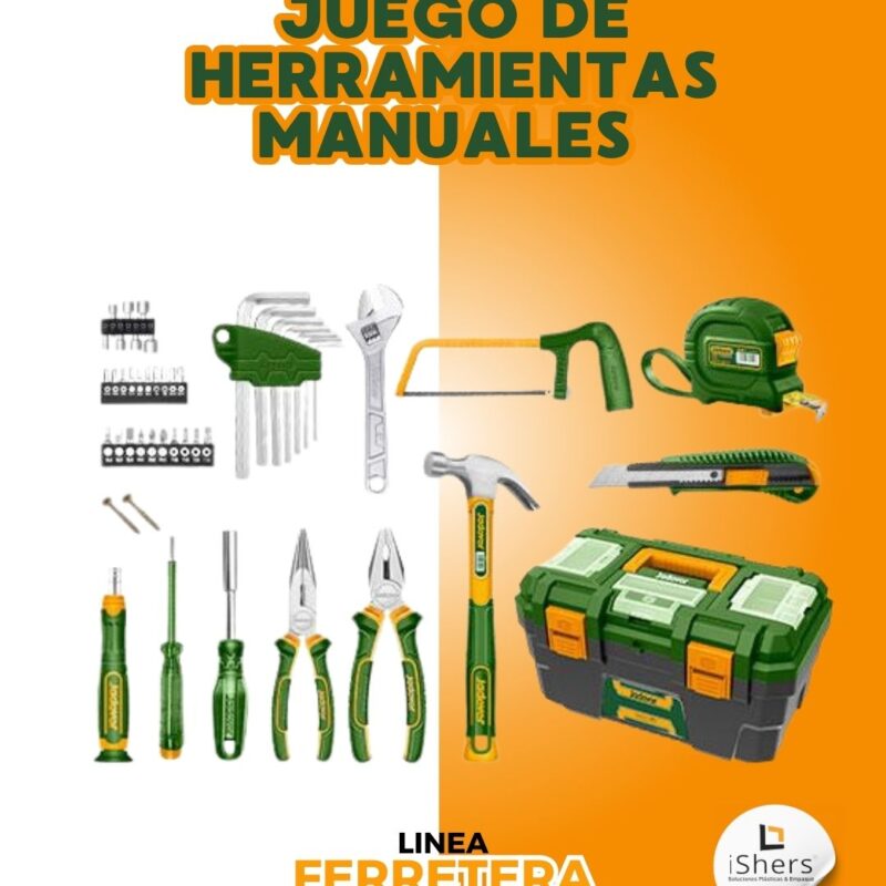 Juego de Herramientas Manuales de 85 piezas