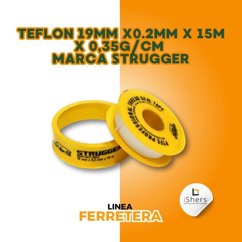 Teflon 19mmX0,075mmX15mX0,30g