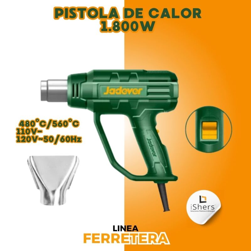 Pistola de Calor 1600W