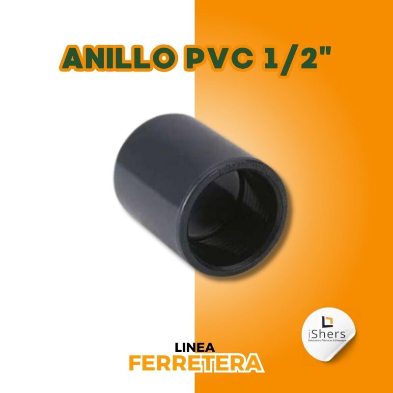 ANILLO DE 1/2" PVC