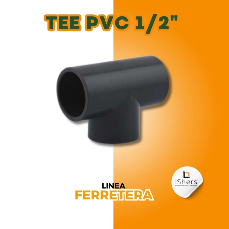 TEE PVC 1/2"