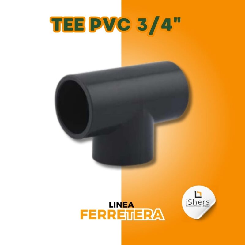 TEE PVC 3/4"