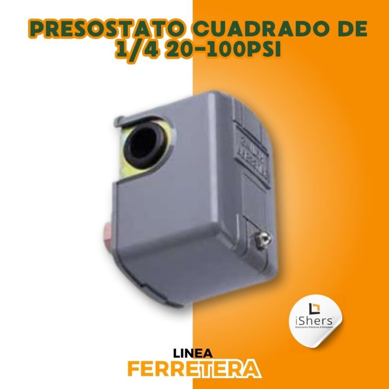 PRESOSTATO CUADRADO DE 1/4