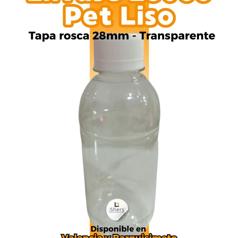 ENVASE DE 250CC PET LISO