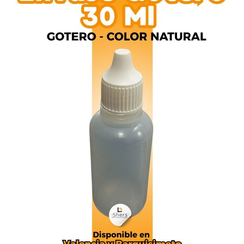Envase Gotero 30 Ml