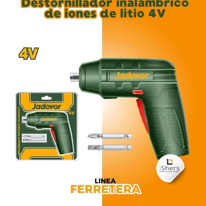 Destornillador Inalambrico 4V 1/4" 240 rpm