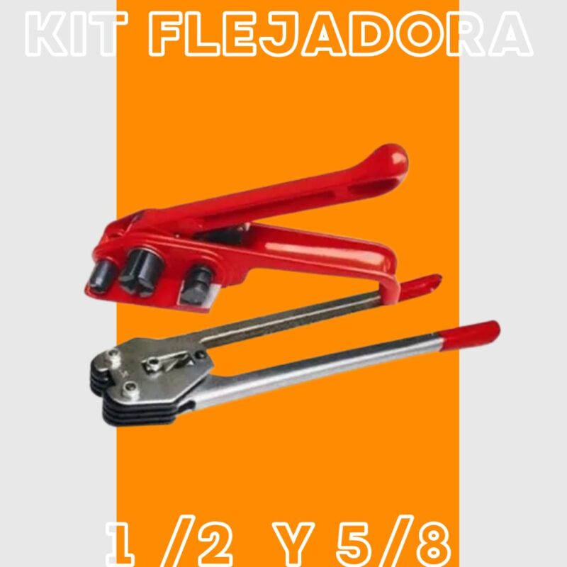 KIT DE SELLADORA PARA FLEJES PLASTICOS